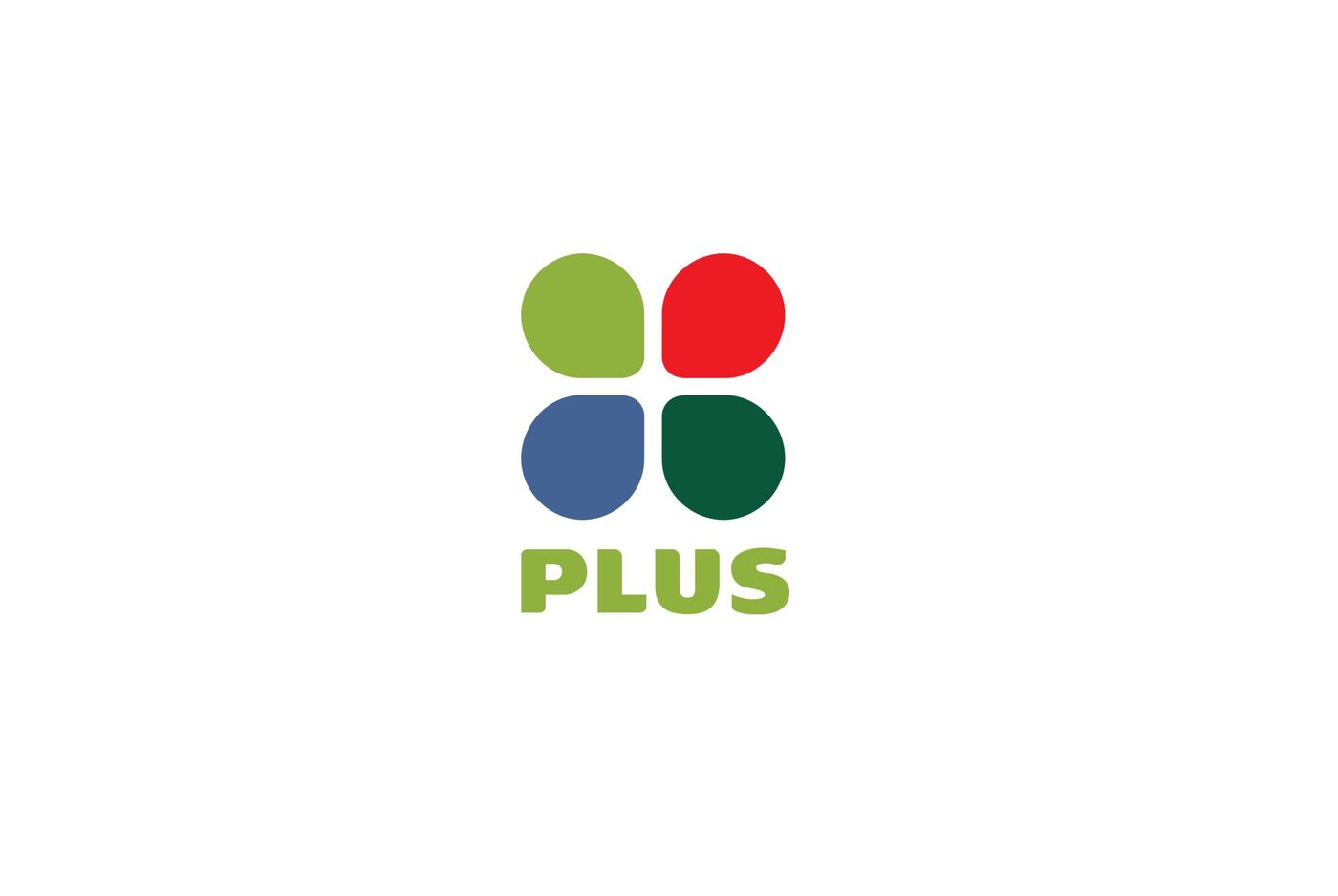 Het logo van CEWE toont vier gekleurde vierkanten in een kruispatroon en de tekst "PLUS".